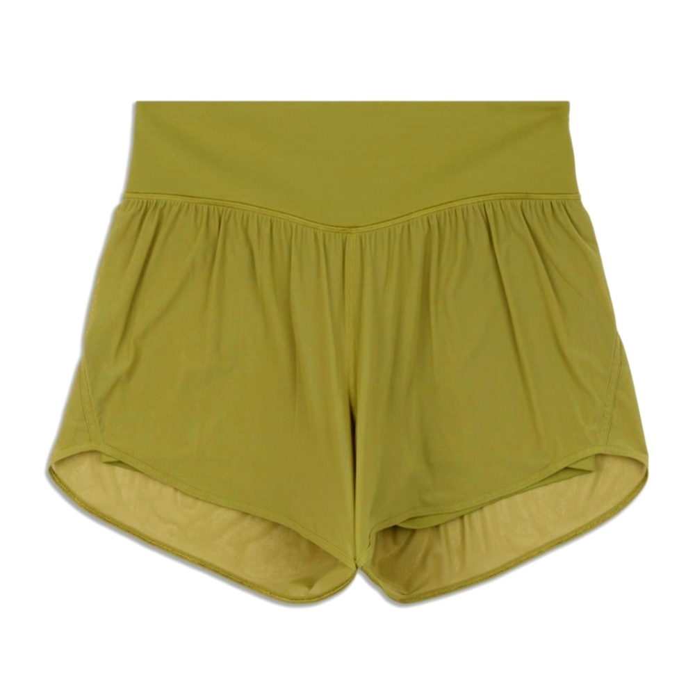Lululemon Nulu High Rise 3.5 Mesh Yoga Shorts  Size 8